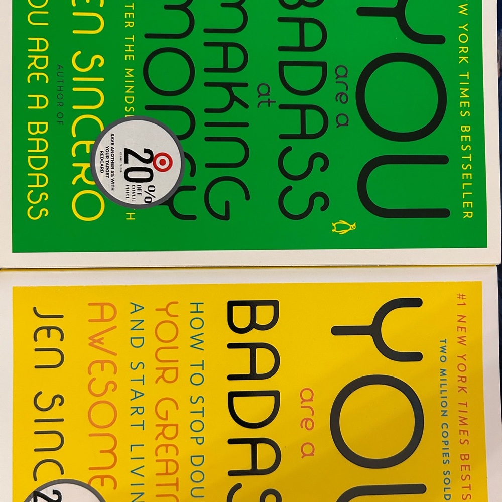 You Are a Badass Book Set by Jen Sincero